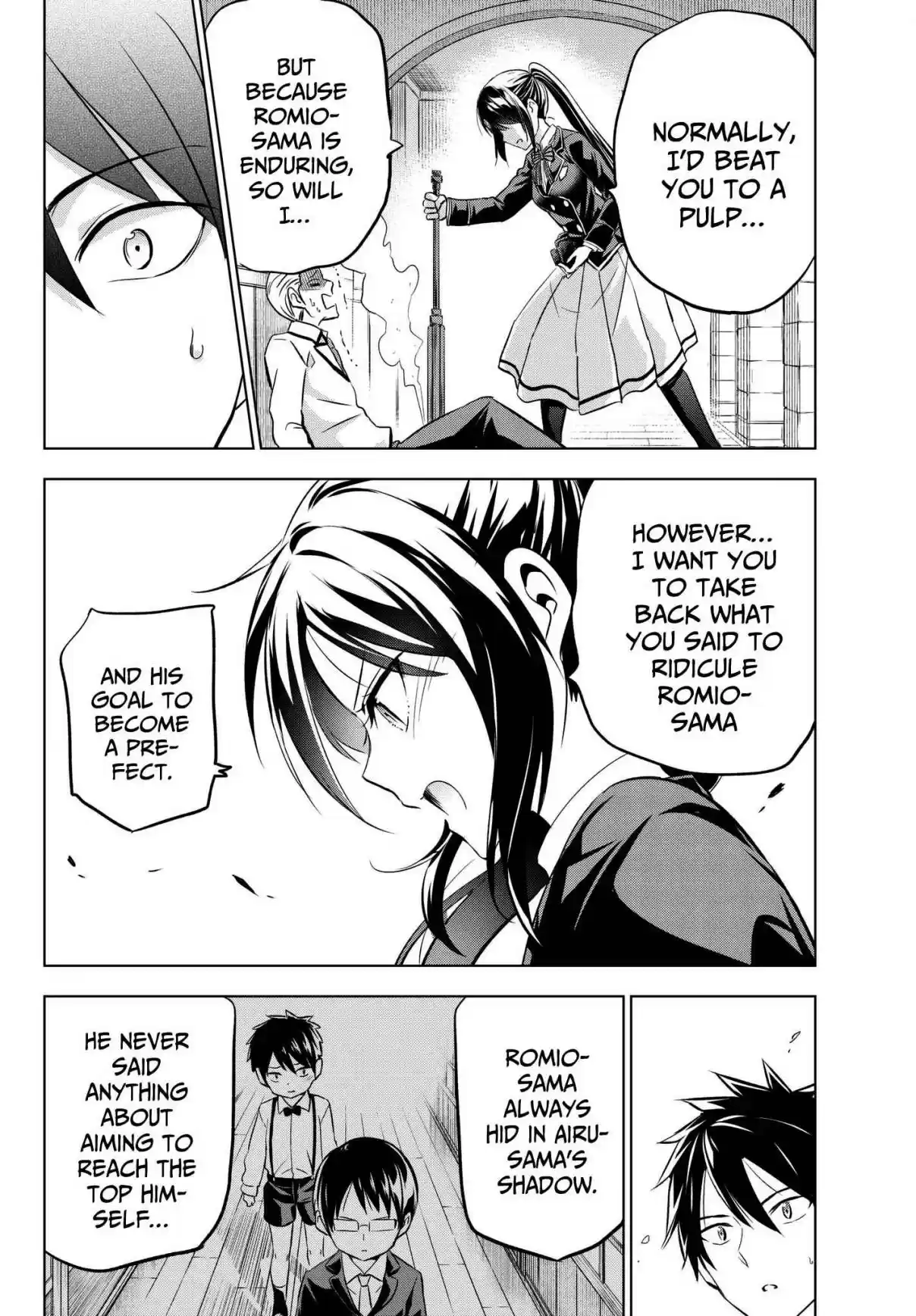 Kishuku Gakkou no Juliet Vol. 12 Ch. 79 Romio, Shuna and the Election Poster