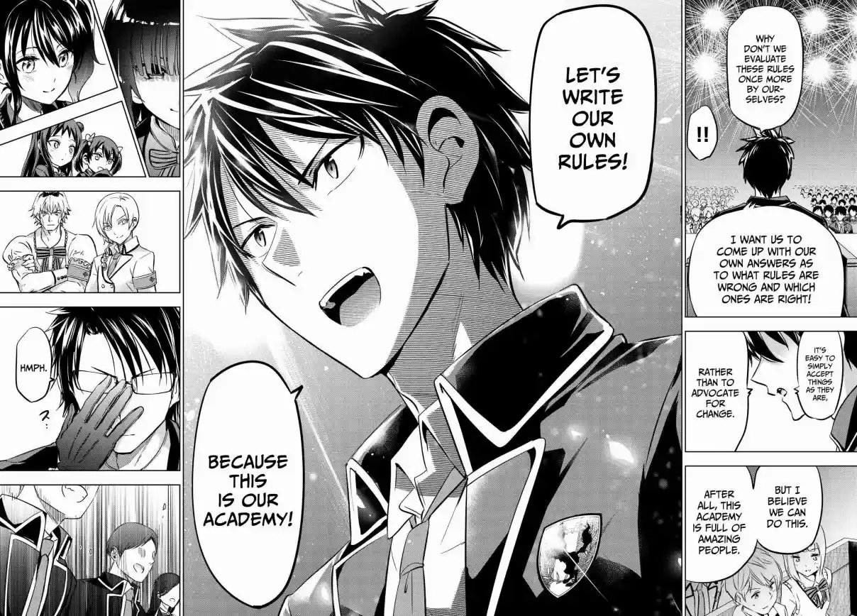 Kishuku Gakkou no Juliet Vol. 12 Ch. 81 Romio and the Student Election Assembly (Part II)