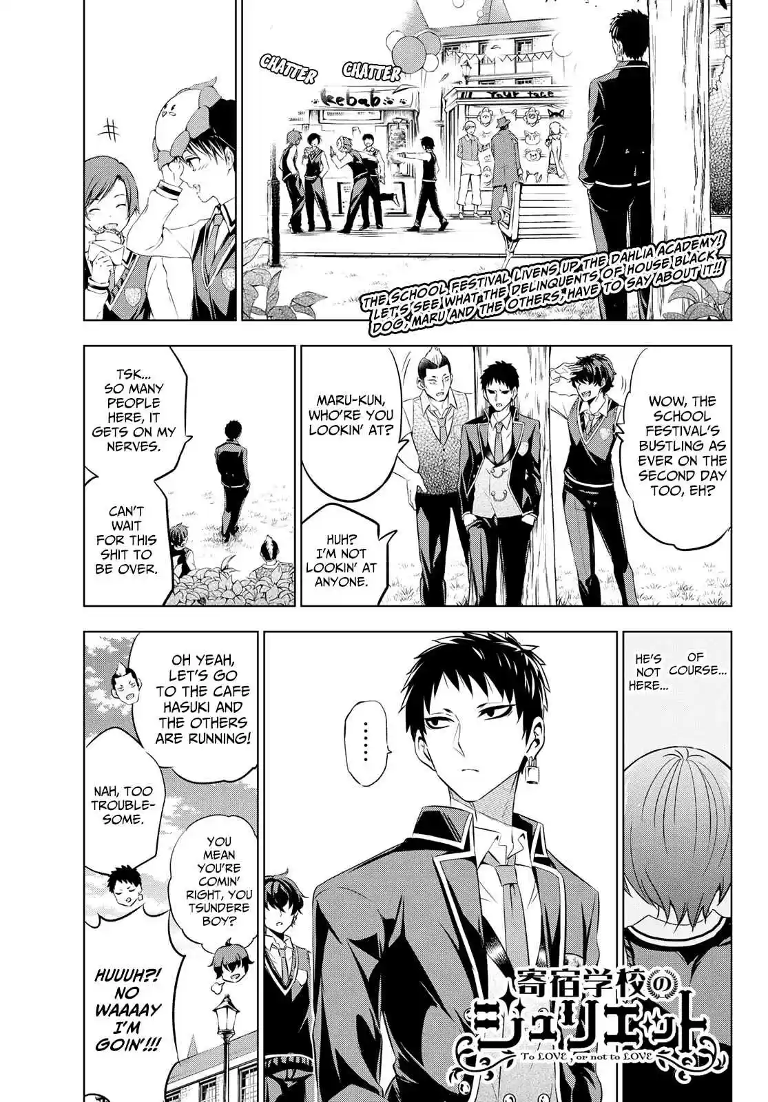 Kishuku Gakkou no Juliet Vol. 7 Ch. 40 Romeo, Maru and Julio (Part I)