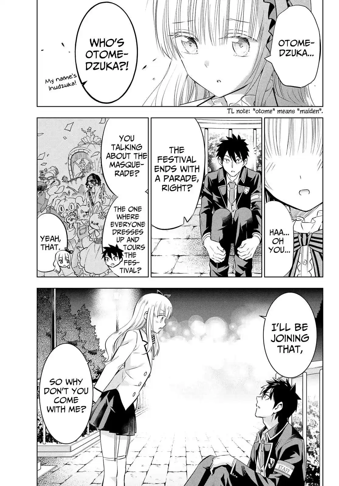 Kishuku Gakkou no Juliet Vol. 8 Ch. 42 Romeo, Juliet and the School Festival (Part I)