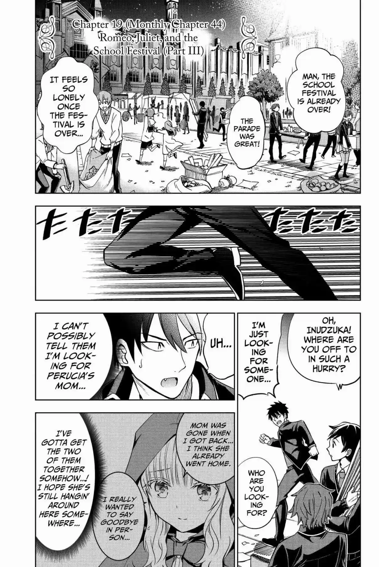 Kishuku Gakkou no Juliet Vol. 8 Ch. 44 Romeo, Juliet, and the School Festival (Part III)