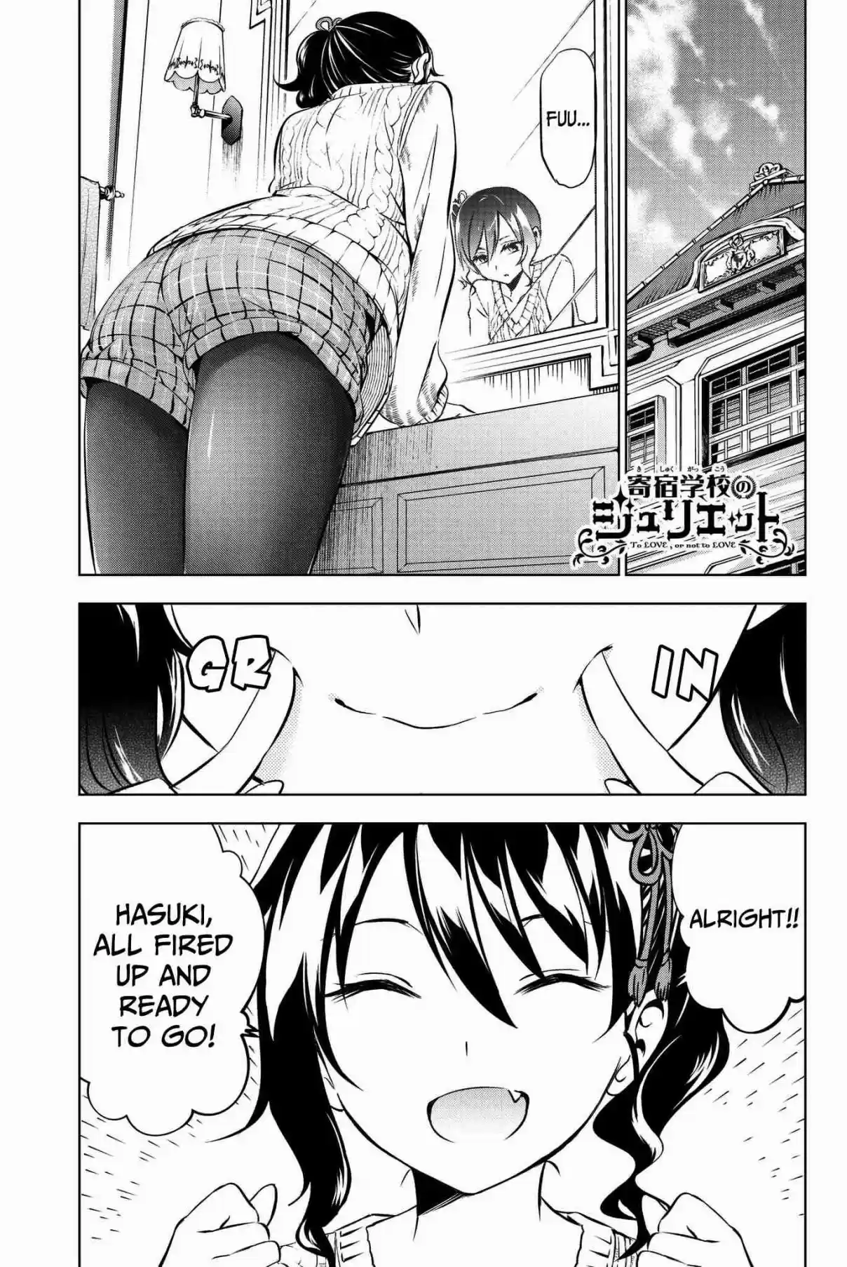 Kishuku Gakkou no Juliet Vol. 8 Ch. 45 Romeo, Hasuki and Kougi (Part I)