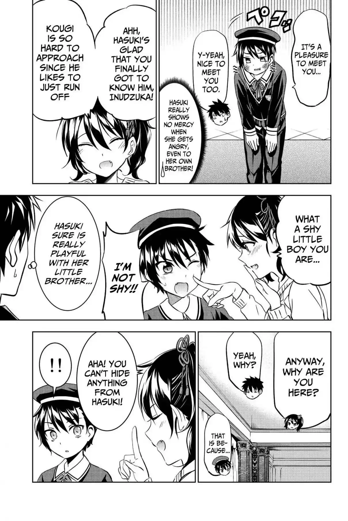 Kishuku Gakkou no Juliet Vol. 8 Ch. 45 Romeo, Hasuki and Kougi (Part I)