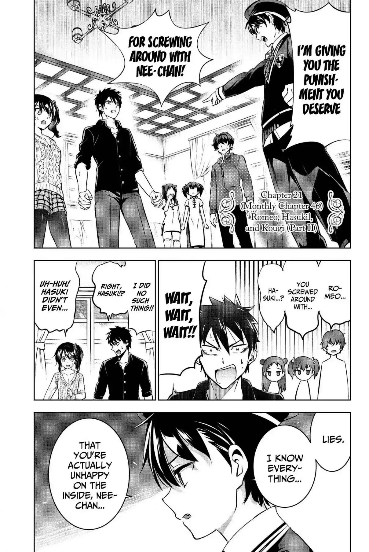 Kishuku Gakkou no Juliet Vol. 8 Ch. 46 Romeo, Haskui, and Kougi (Part II)