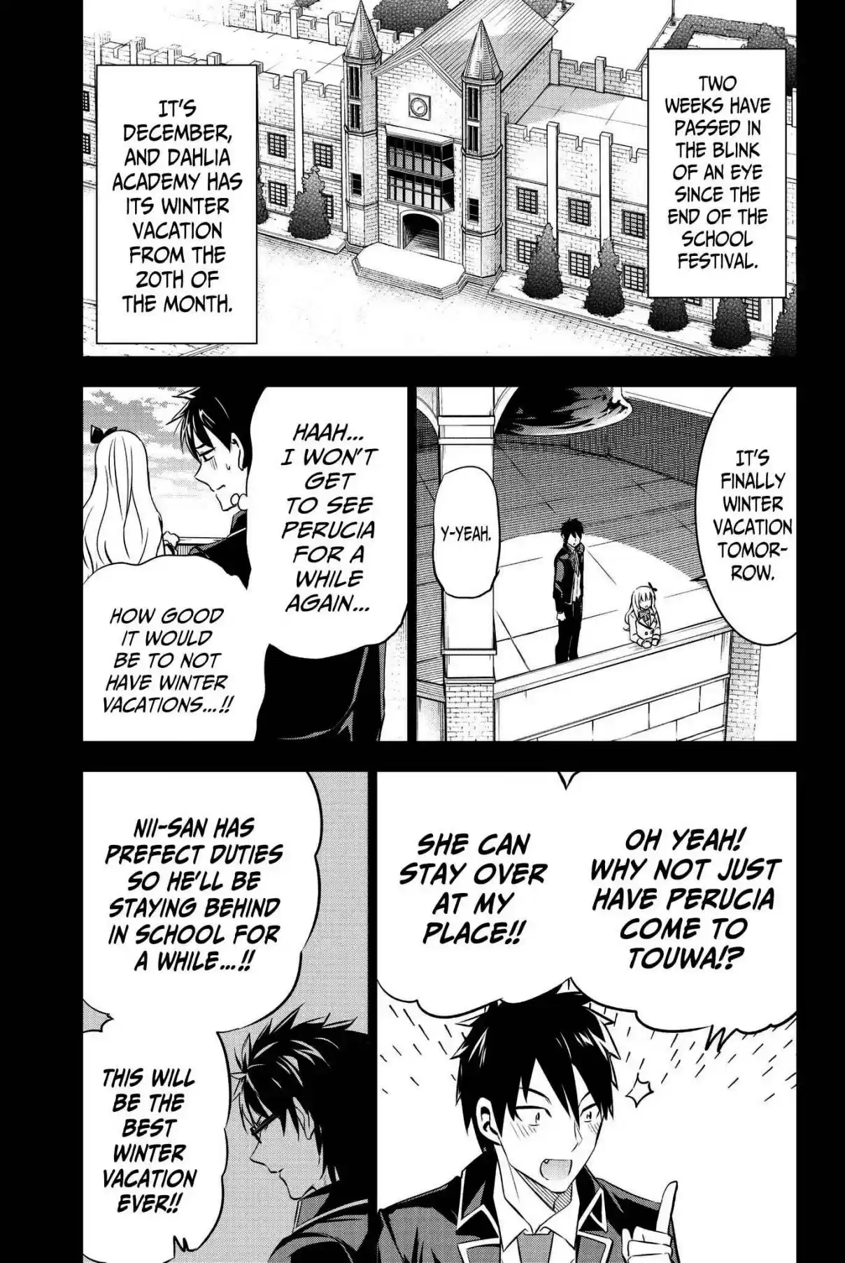 Kishuku Gakkou no Juliet Vol. 8 Ch. 48 Romeo, Hasuki, and Touwa