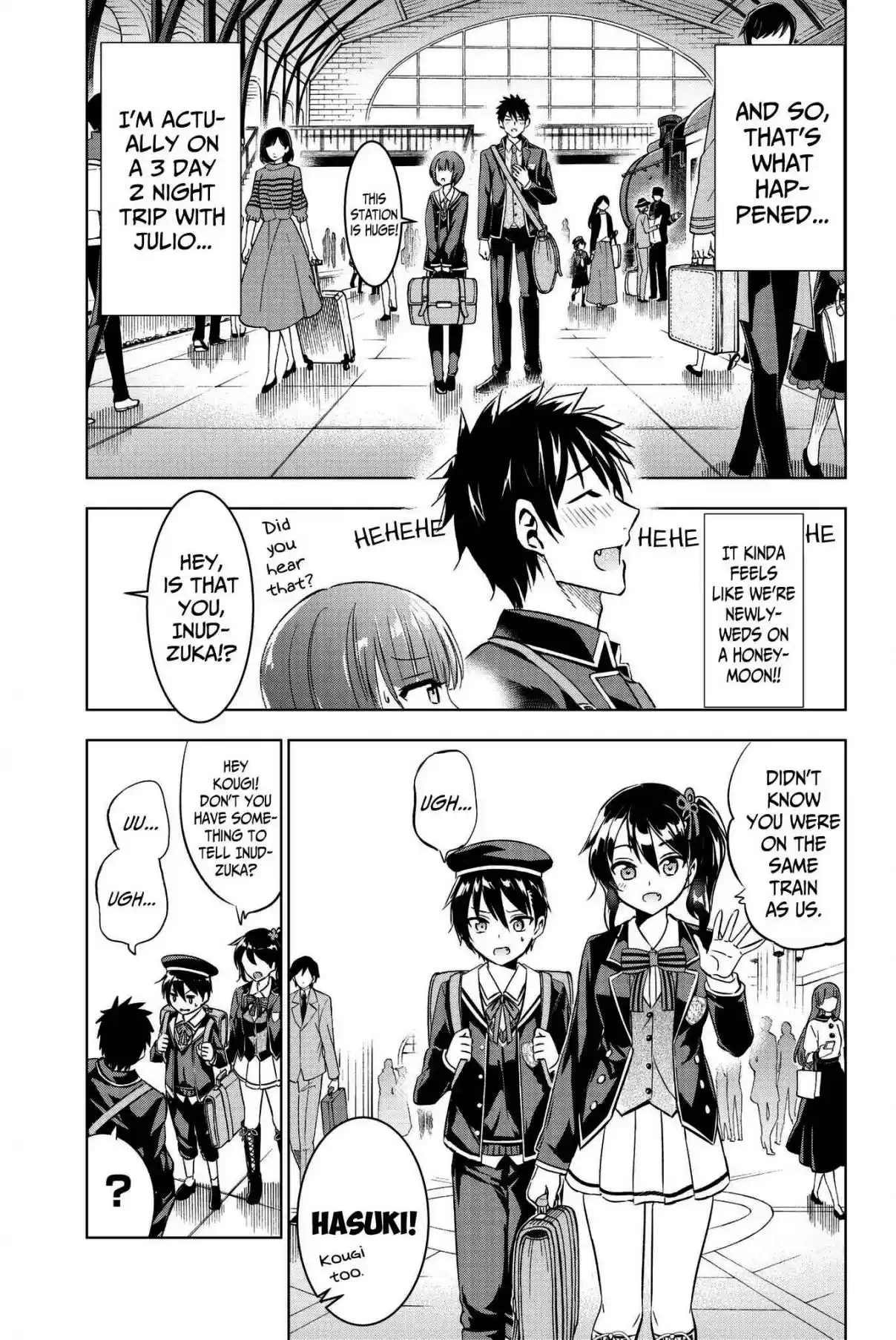 Kishuku Gakkou no Juliet Vol. 8 Ch. 48 Romeo, Hasuki, and Touwa