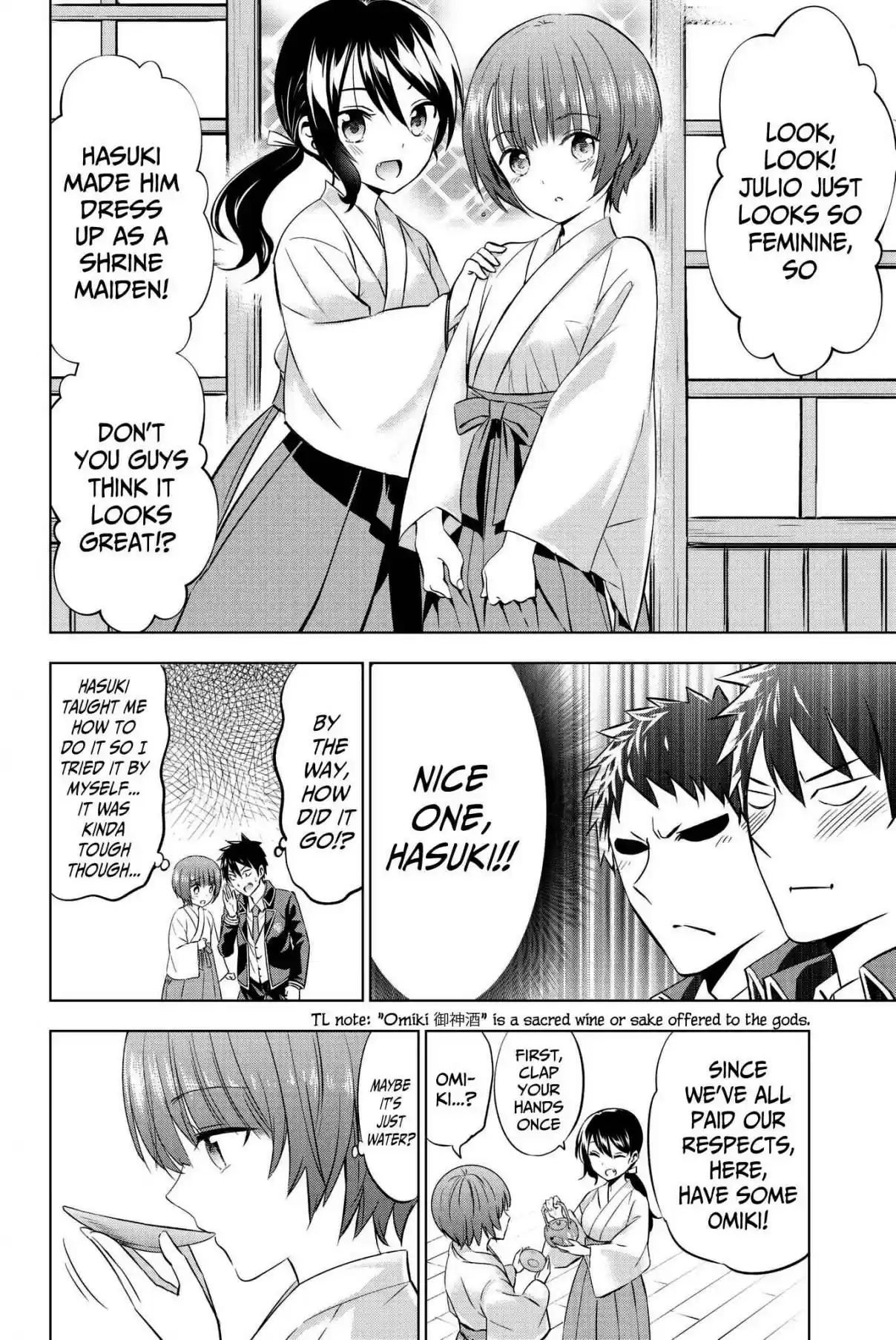 Kishuku Gakkou no Juliet Vol. 8 Ch. 48 Romeo, Hasuki, and Touwa