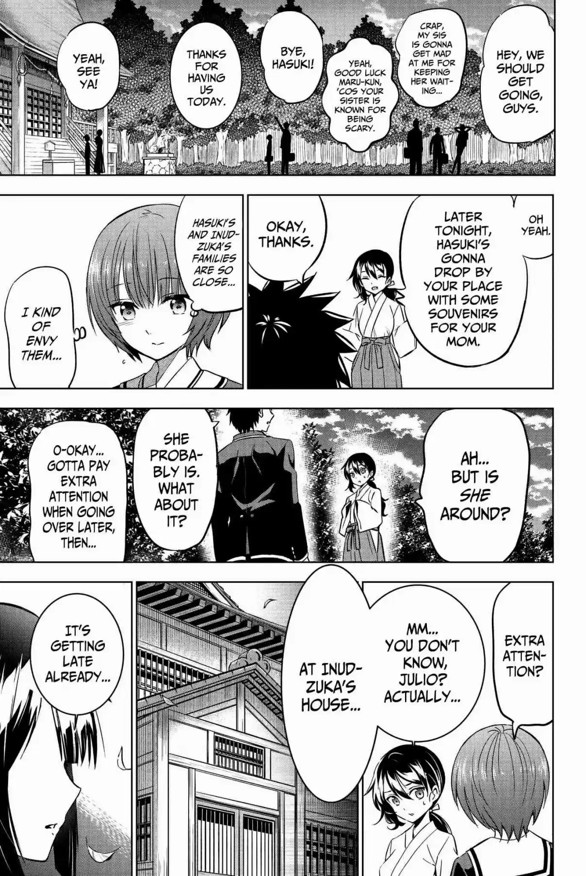 Kishuku Gakkou no Juliet Vol. 8 Ch. 48 Romeo, Hasuki, and Touwa