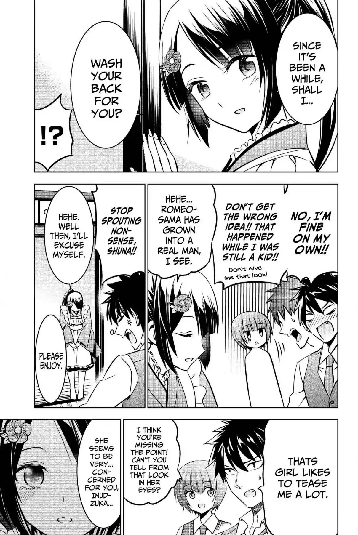 Kishuku Gakkou no Juliet Vol. 8 Ch. 49 Romeo, Juliet and the Inudzuka Residence