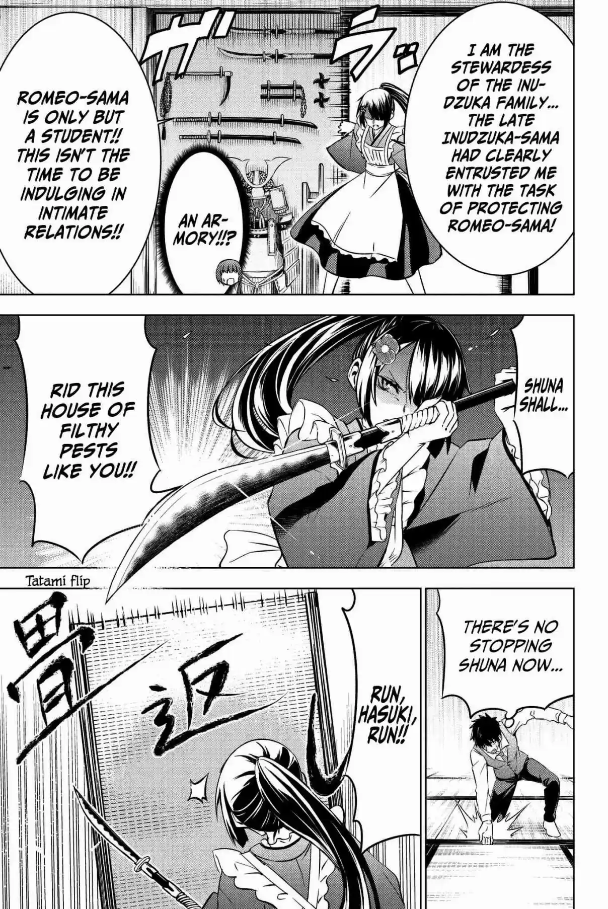 Kishuku Gakkou no Juliet Vol. 8 Ch. 49 Romeo, Juliet and the Inudzuka Residence