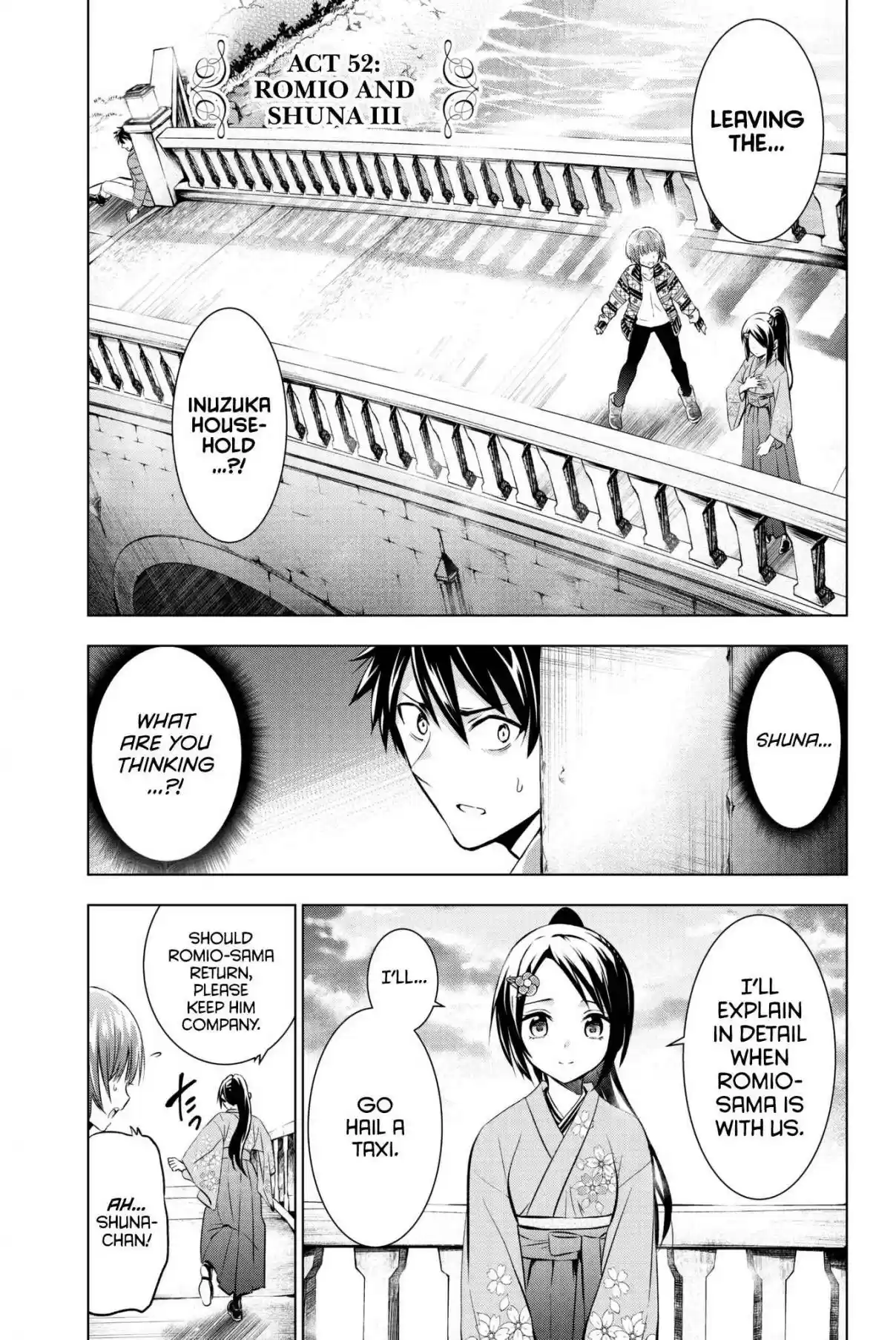 Kishuku Gakkou no Juliet Vol. 9 Ch. 52 Romio and Shuna III