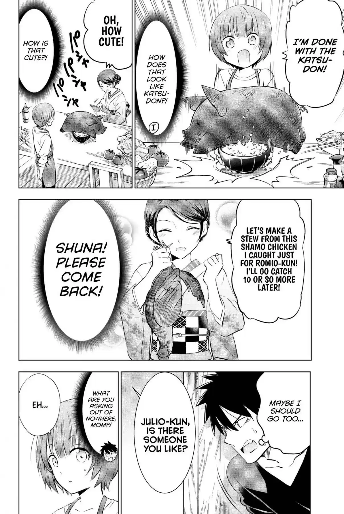 Kishuku Gakkou no Juliet Vol. 9 Ch. 53 Romio and Mom I