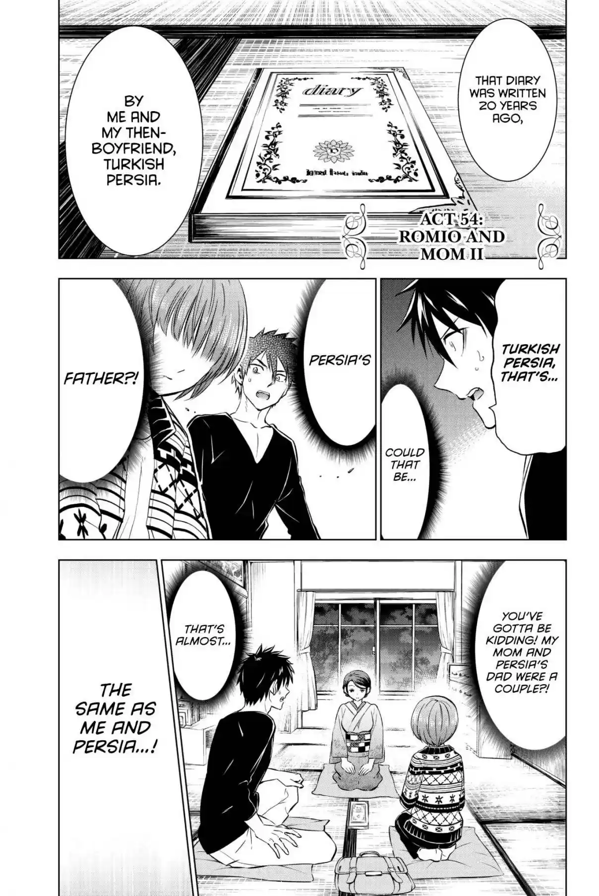 Kishuku Gakkou no Juliet Vol. 9 Ch. 54 Romio and Mom II