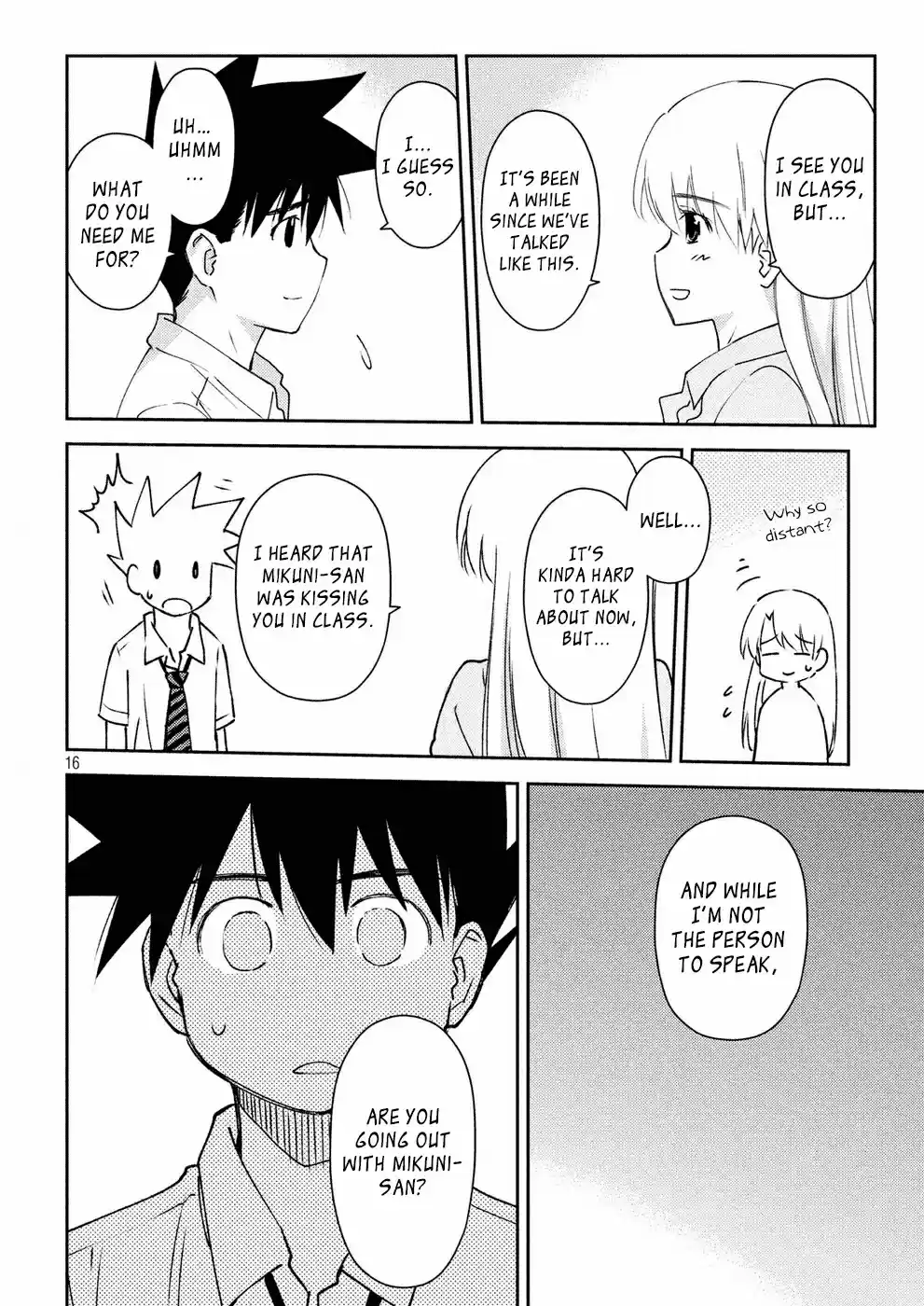 Kiss x Sis Ch. 123 Accumulating Feelings