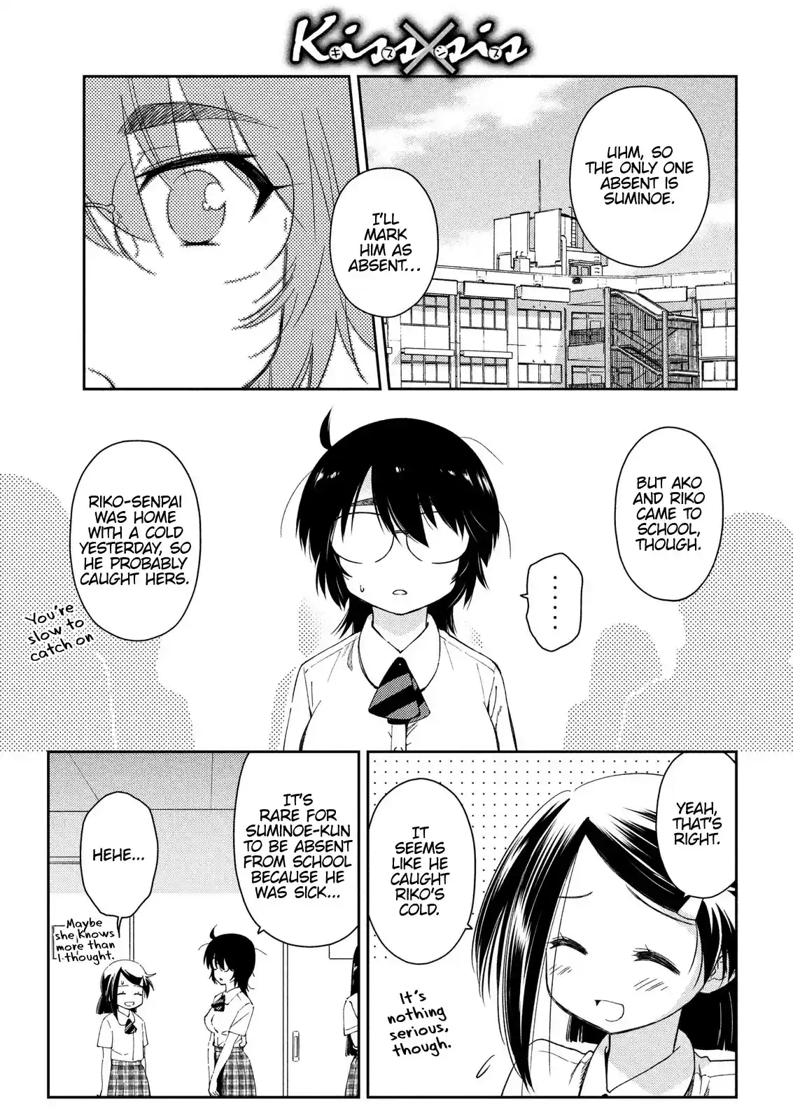 Kiss x Sis Ch. 132 I Came to See You