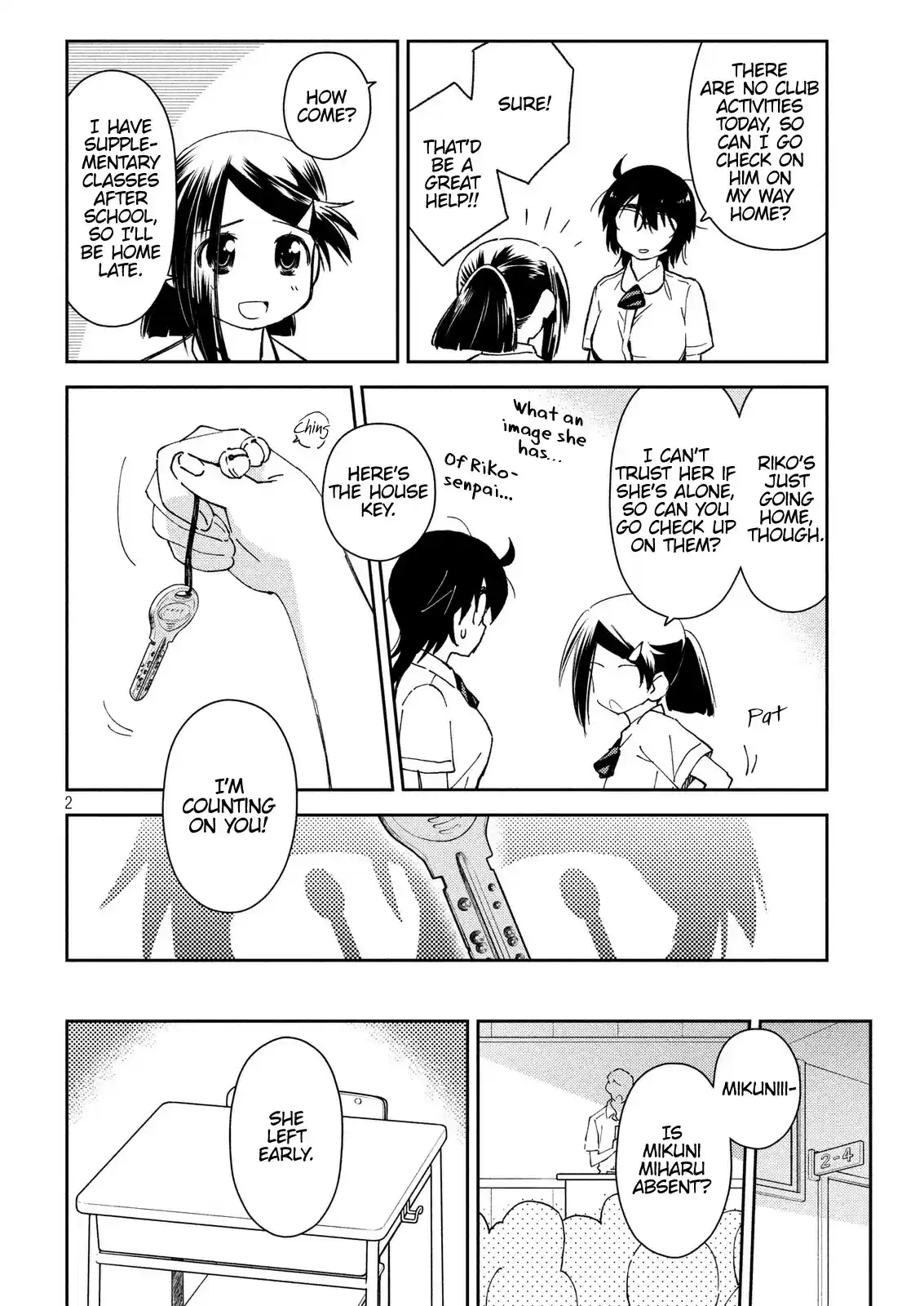 Kiss x Sis Ch. 132 I Came to See You