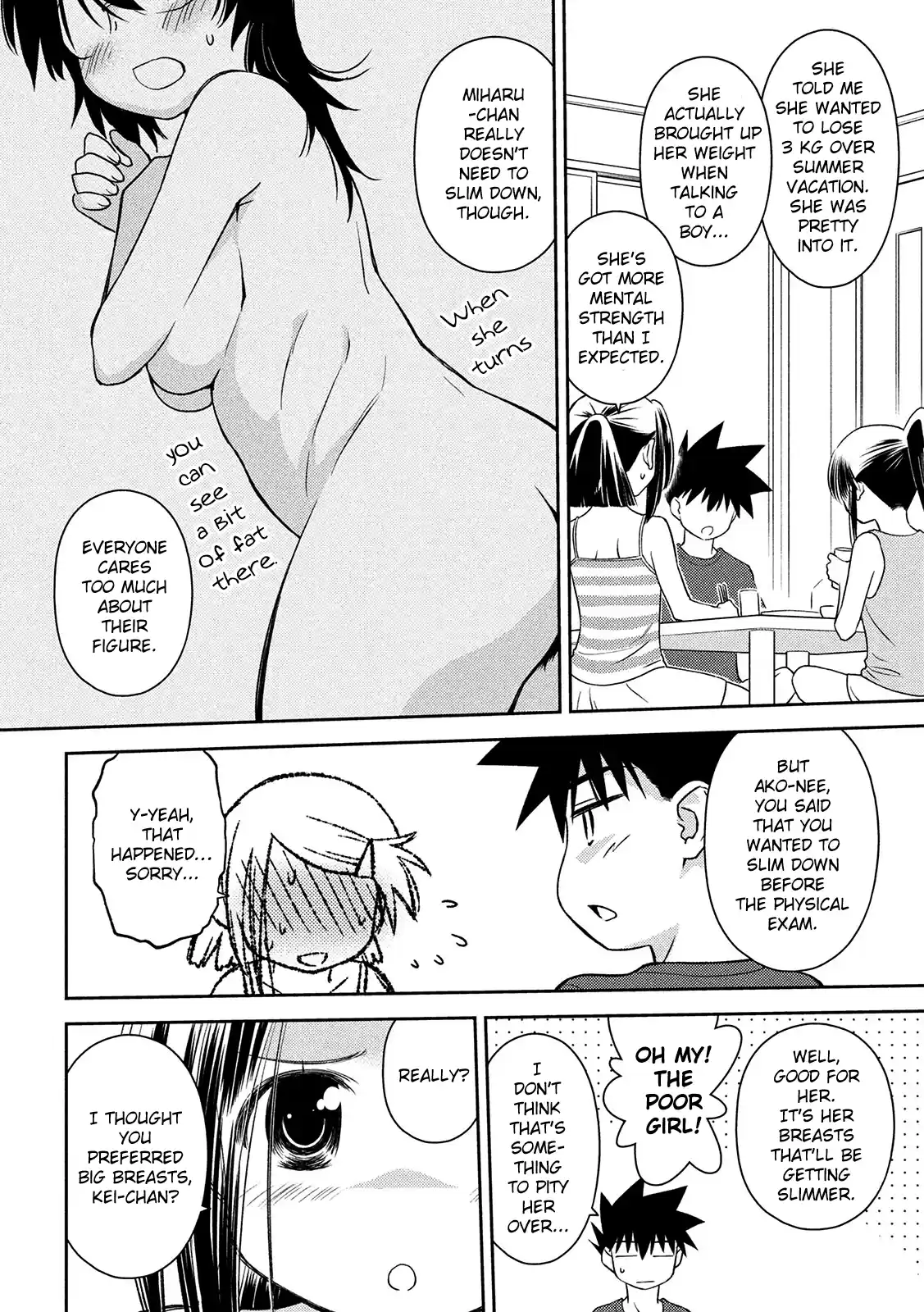 Kiss X Sis Chapter 146: Let's Put It In White & Black!