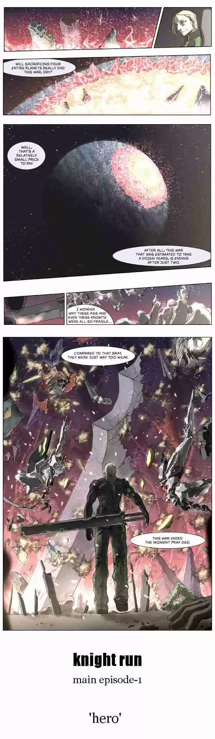 Knight Run Vol. 3 Ch. 173 Hero Part 4 | Sparks