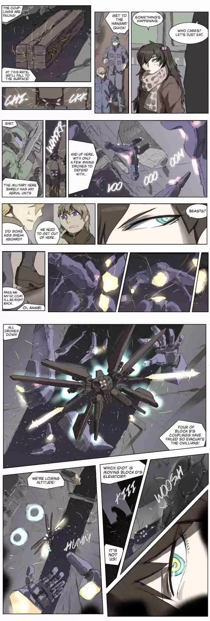 Knight Run Vol. 3 Ch. 176 Hero Part 7 | The Falling Girl