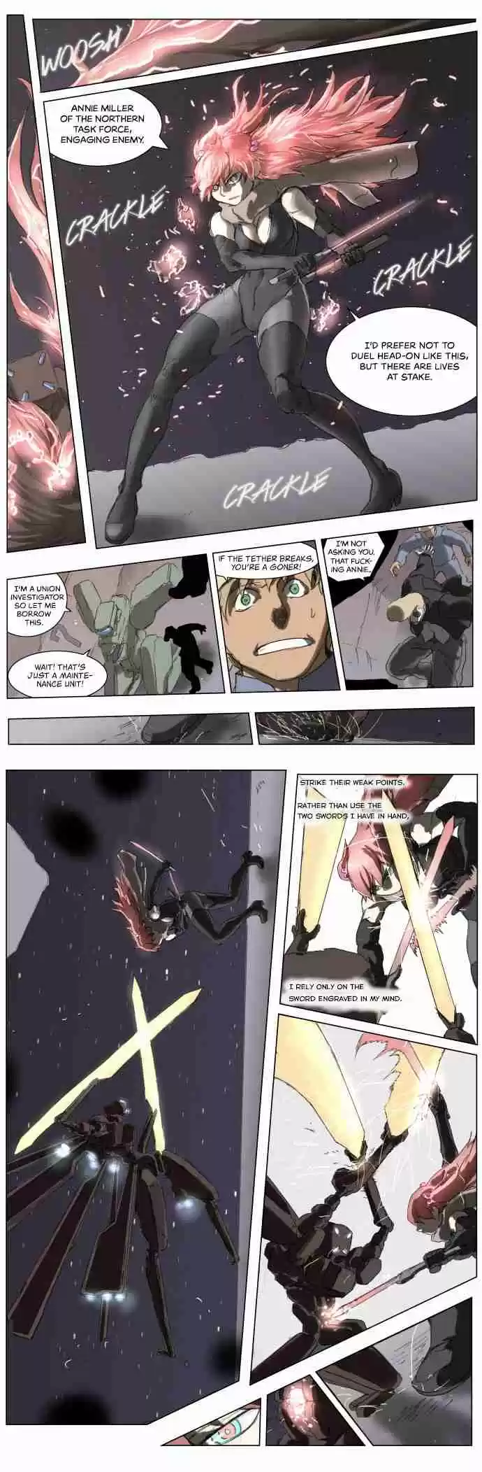 Knight Run Vol. 3 Ch. 176 Hero Part 7 | The Falling Girl