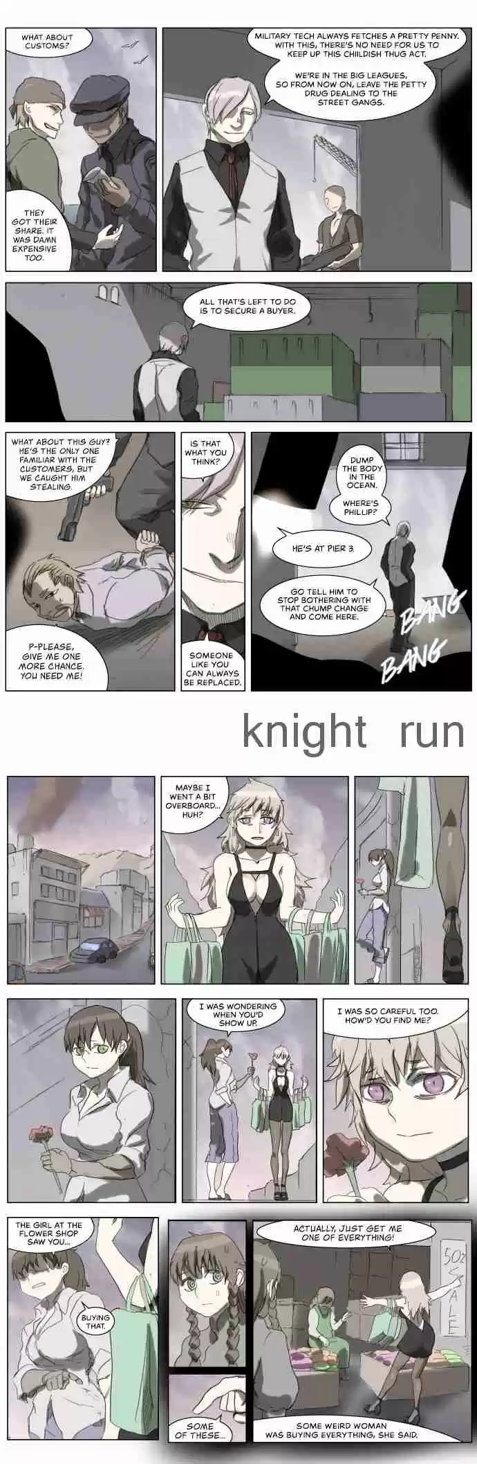 Knight Run Vol. 3 Ch. 177 Hero Part 8 | Crumbling