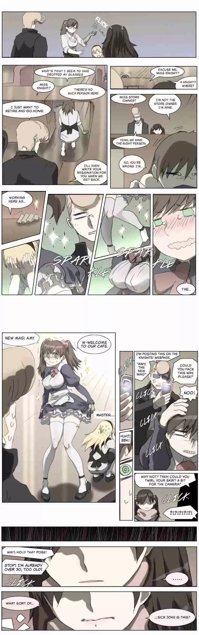 Knight Run Vol. 3 Ch. 177 Hero Part 8 | Crumbling