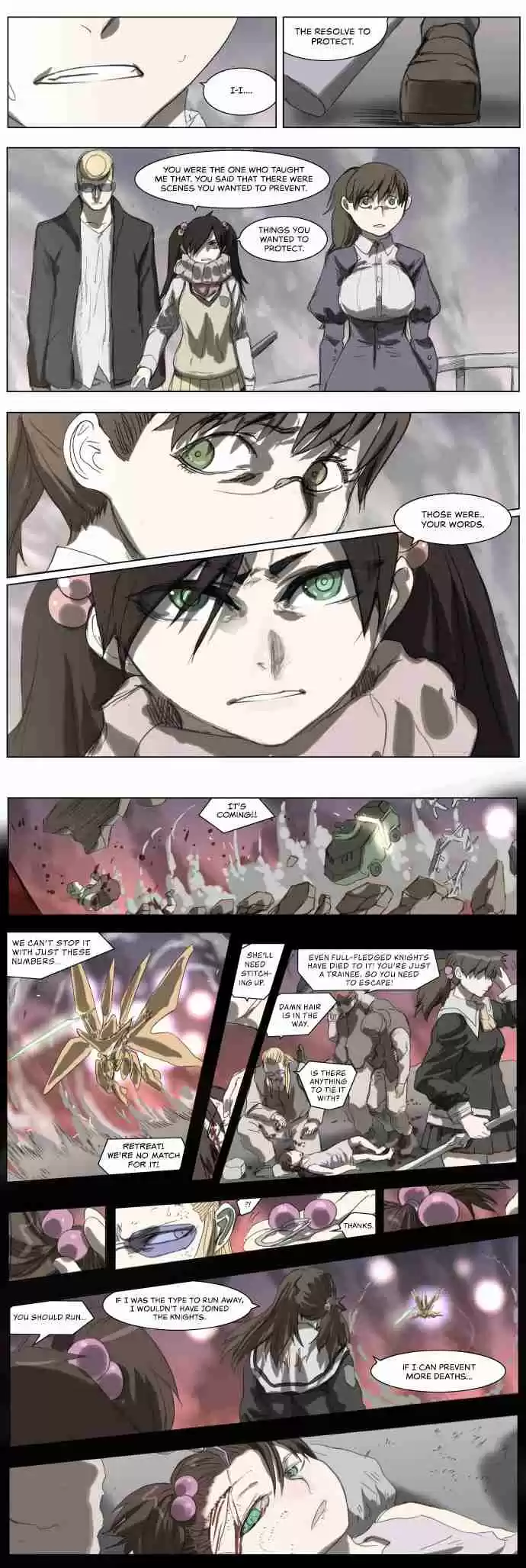 Knight Run Vol. 3 Ch. 178 Hero Part 9 | Broken Sword