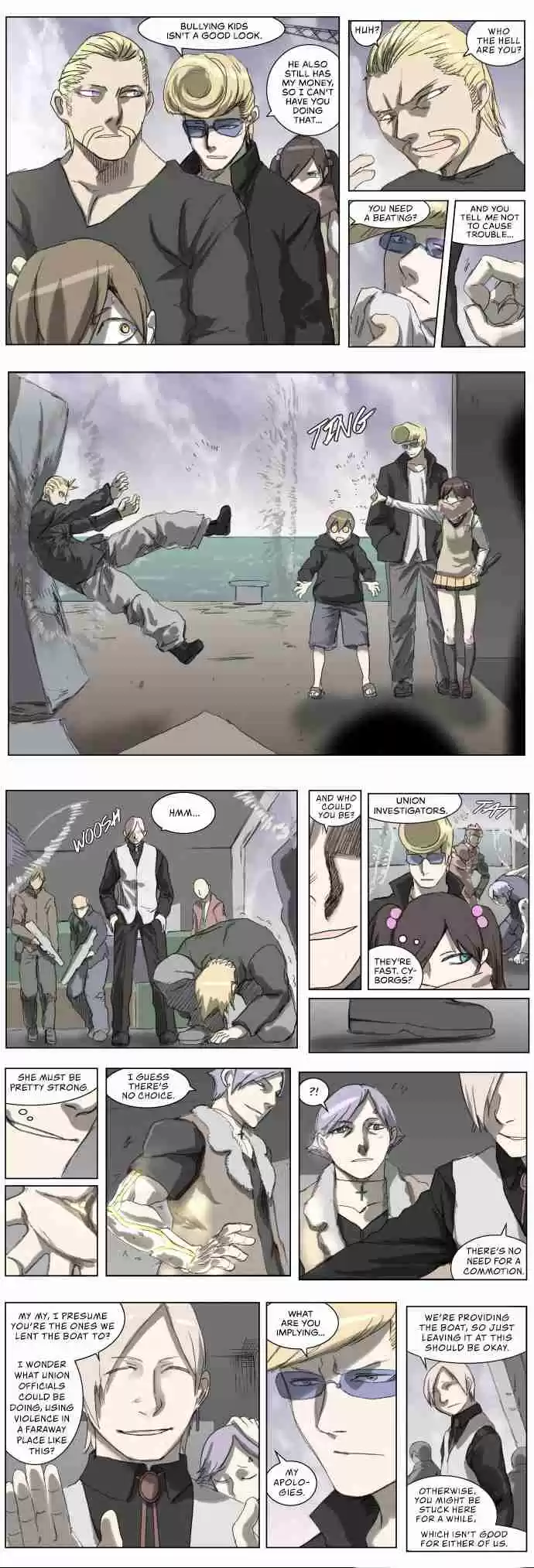 Knight Run Vol. 3 Ch. 180 The Girl, The Boy, and The Beast