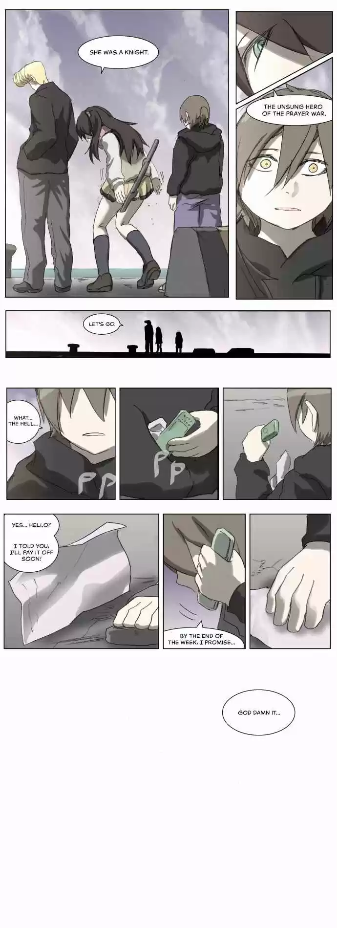 Knight Run Vol. 3 Ch. 180 The Girl, The Boy, and The Beast