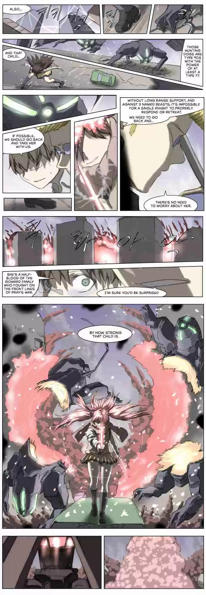 Knight Run Vol. 3 Ch. 184 Hero Part 15 | Collision