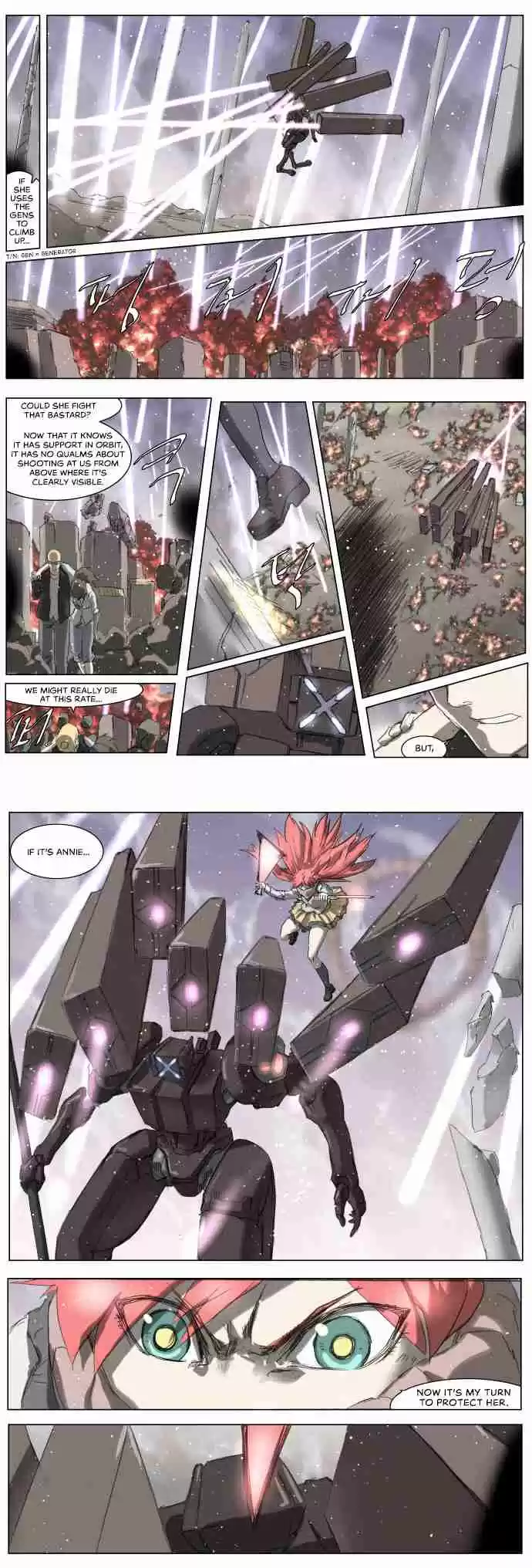 Knight Run Vol. 3 Ch. 185 Hero Part 16 | The Girls Fight