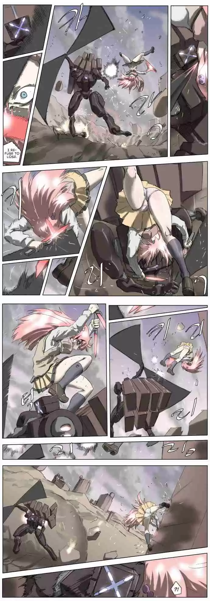 Knight Run Vol. 3 Ch. 185 Hero Part 16 | The Girls Fight