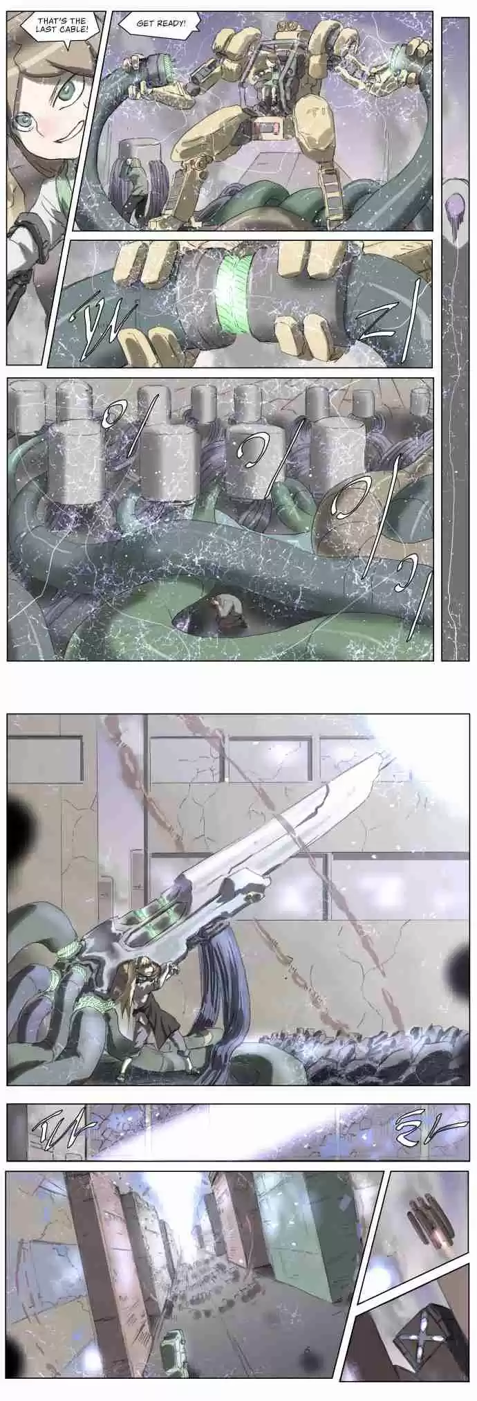 Knight Run Vol. 3 Ch. 186 Hero Part 17 | The Children's Attention on the Backs of Adults