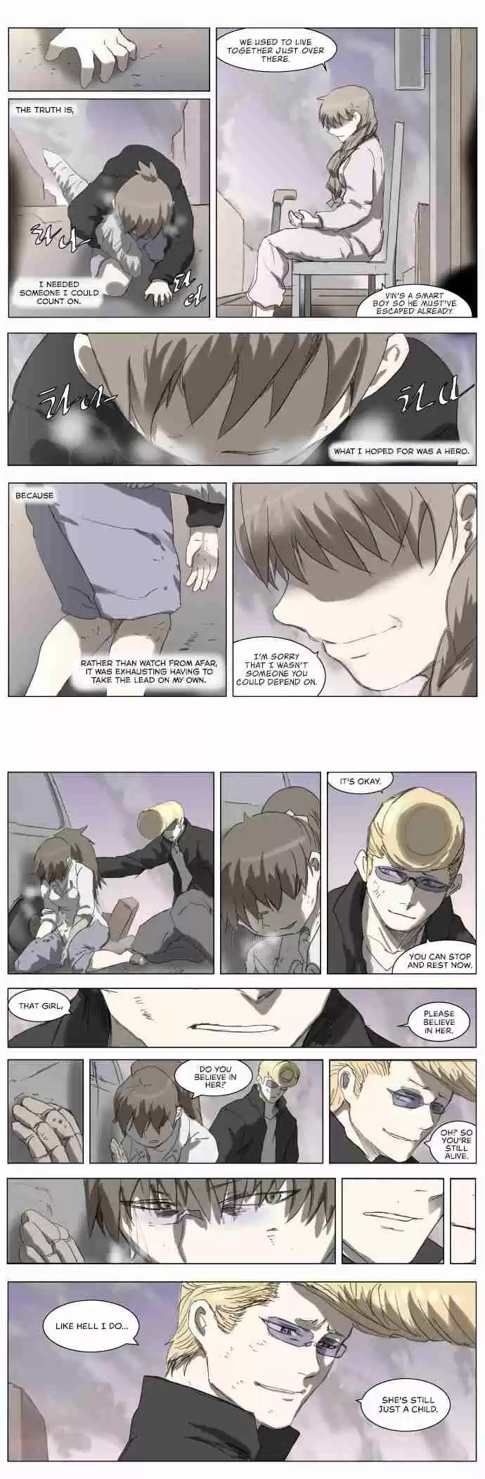 Knight Run Vol. 3 Ch. 186 Hero Part 17 | The Children's Attention on the Backs of Adults