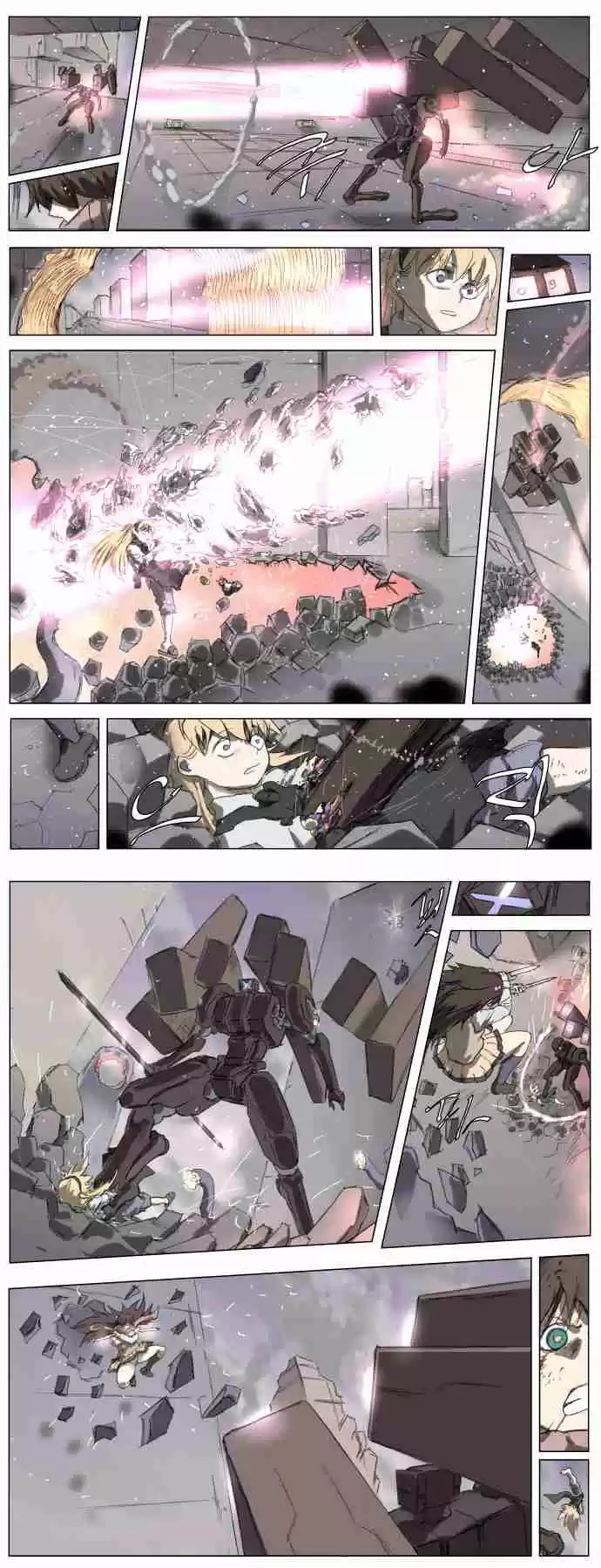 Knight Run Vol. 3 Ch. 186 Hero Part 17 | The Children's Attention on the Backs of Adults