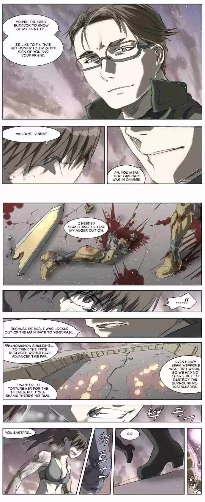 Knight Run Vol. 3 Ch. 189 Hero Part 20 | The Man