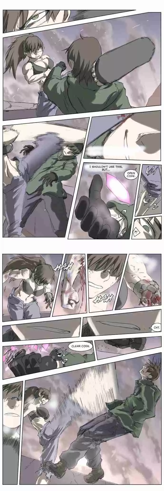 Knight Run Vol. 3 Ch. 190 Hero Part 21 | With the children watching, rise again