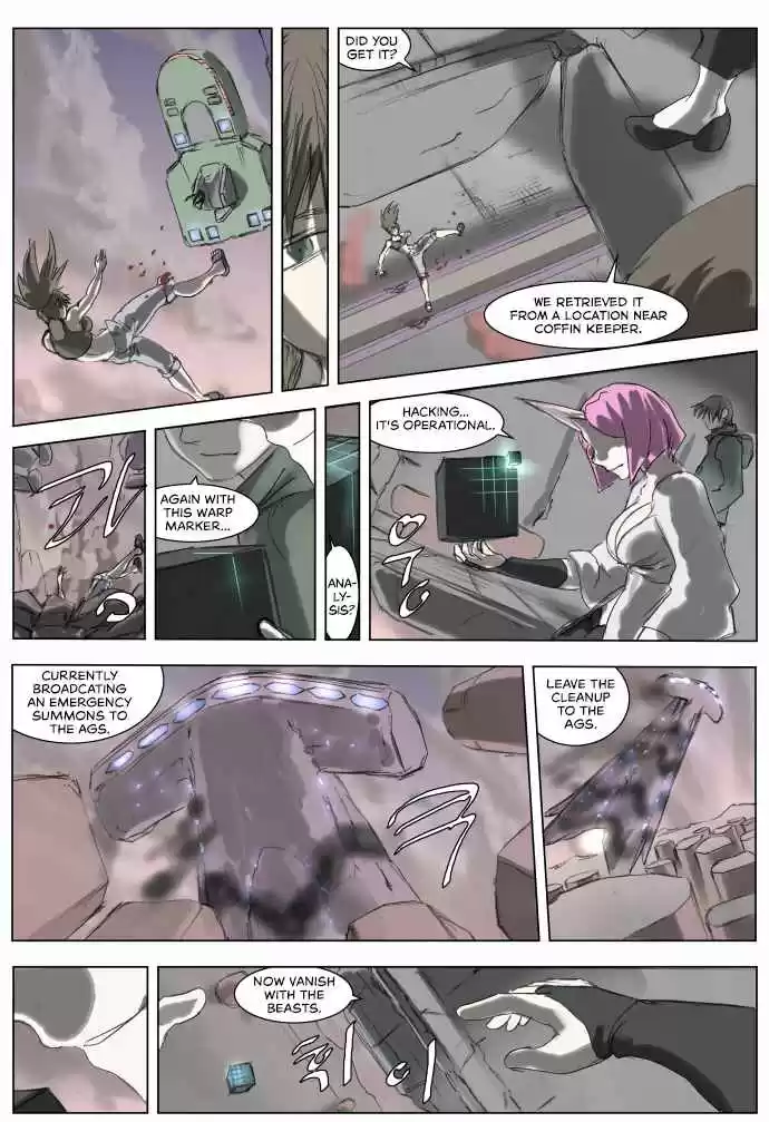 Knight Run Vol. 3 Ch. 190 Hero Part 21 | With the children watching, rise again