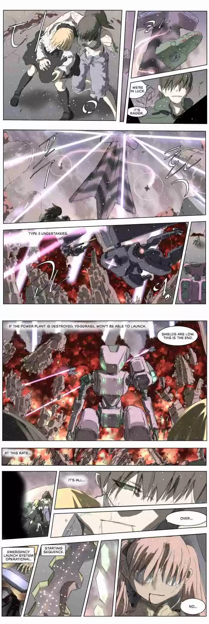 Knight Run Vol. 3 Ch. 190 Hero Part 21 | With the children watching, rise again