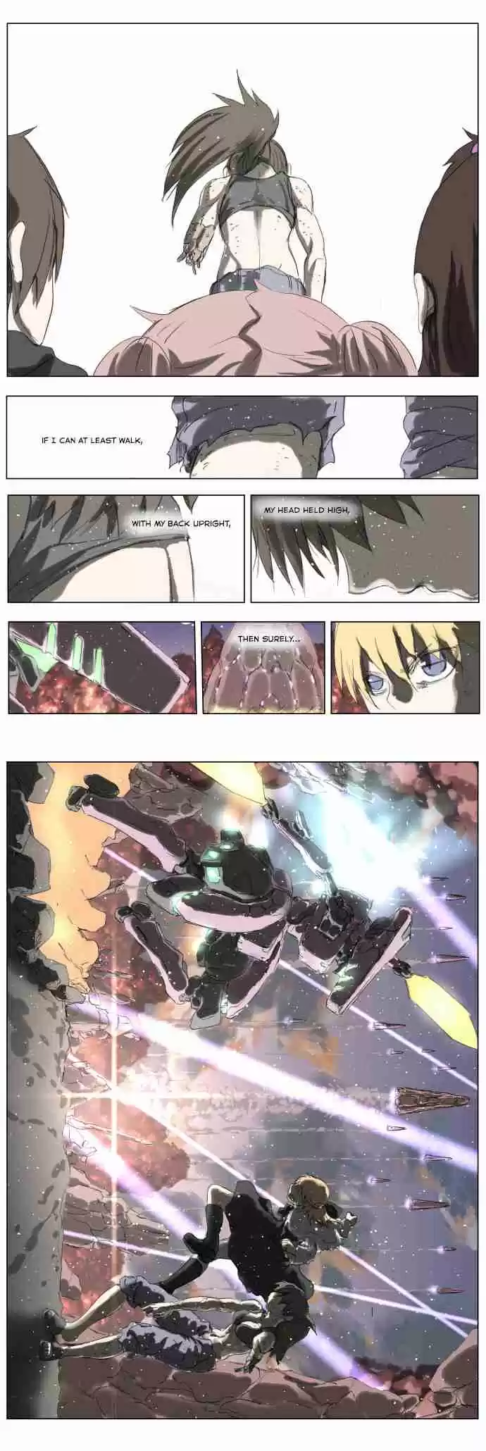 Knight Run Vol. 3 Ch. 190 Hero Part 21 | With the children watching, rise again