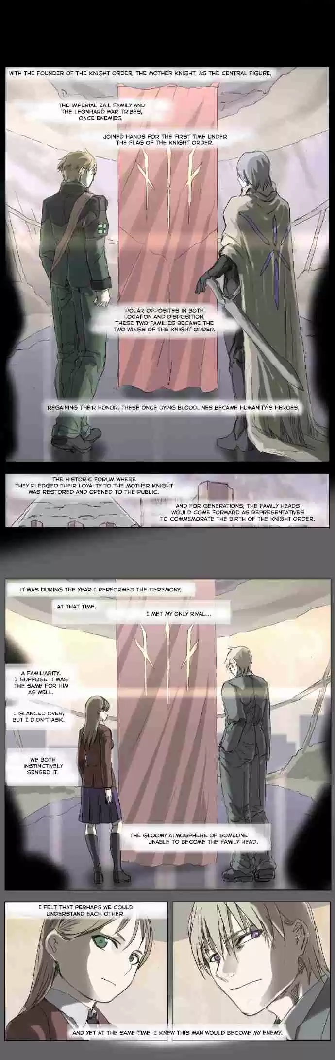 Knight Run Vol. 4 Ch. 197 Knightfall Part 1 | The ones outside