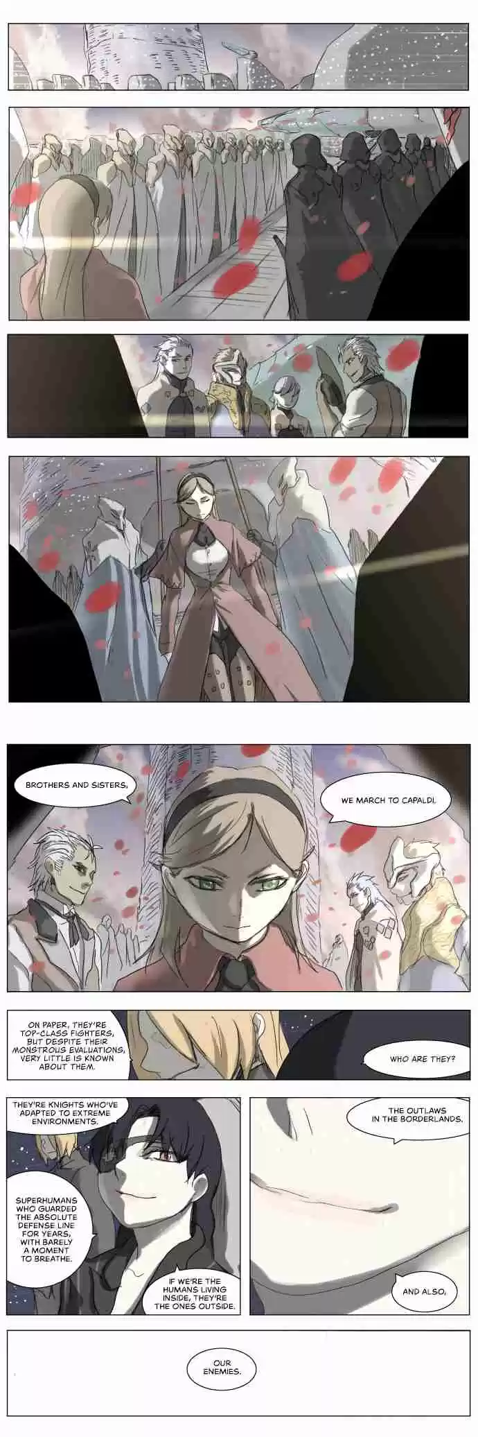 Knight Run Vol. 4 Ch. 197 Knightfall Part 1 | The ones outside