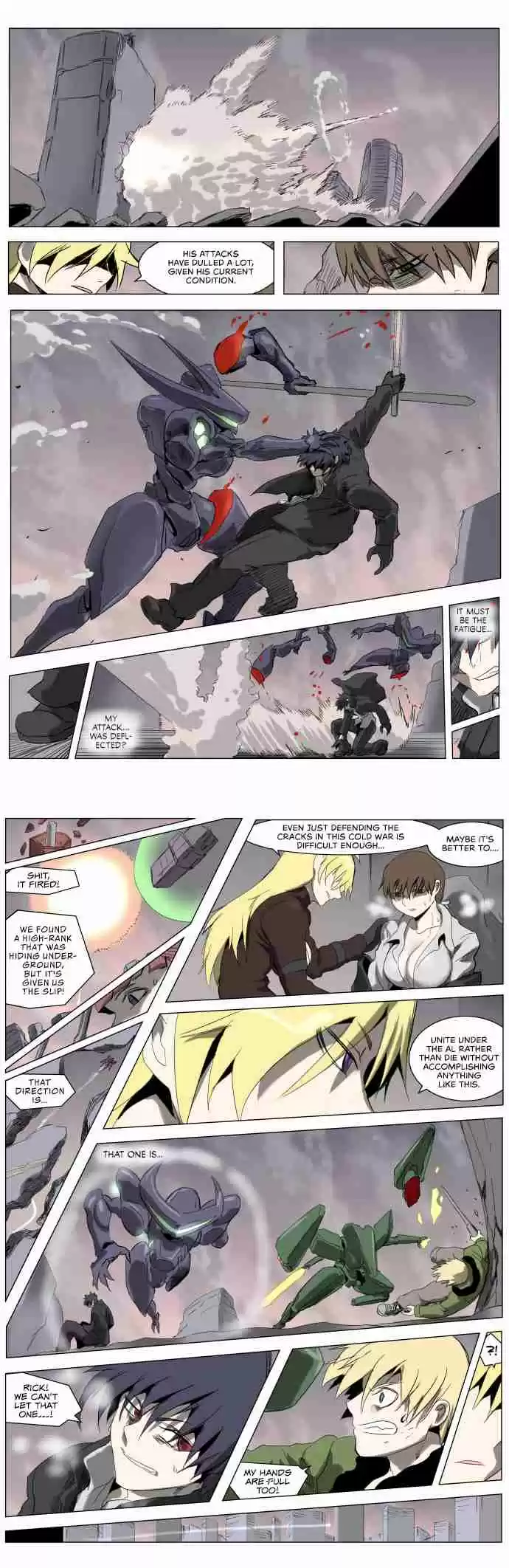 Knight Run Vol. 4 Ch. 215 Knight Fall Part 19 | Boundary