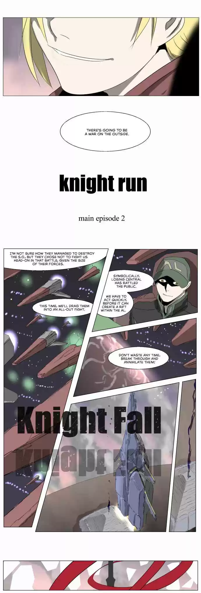 Knight Run Vol. 4 Ch. 215 Knight Fall Part 19 | Boundary