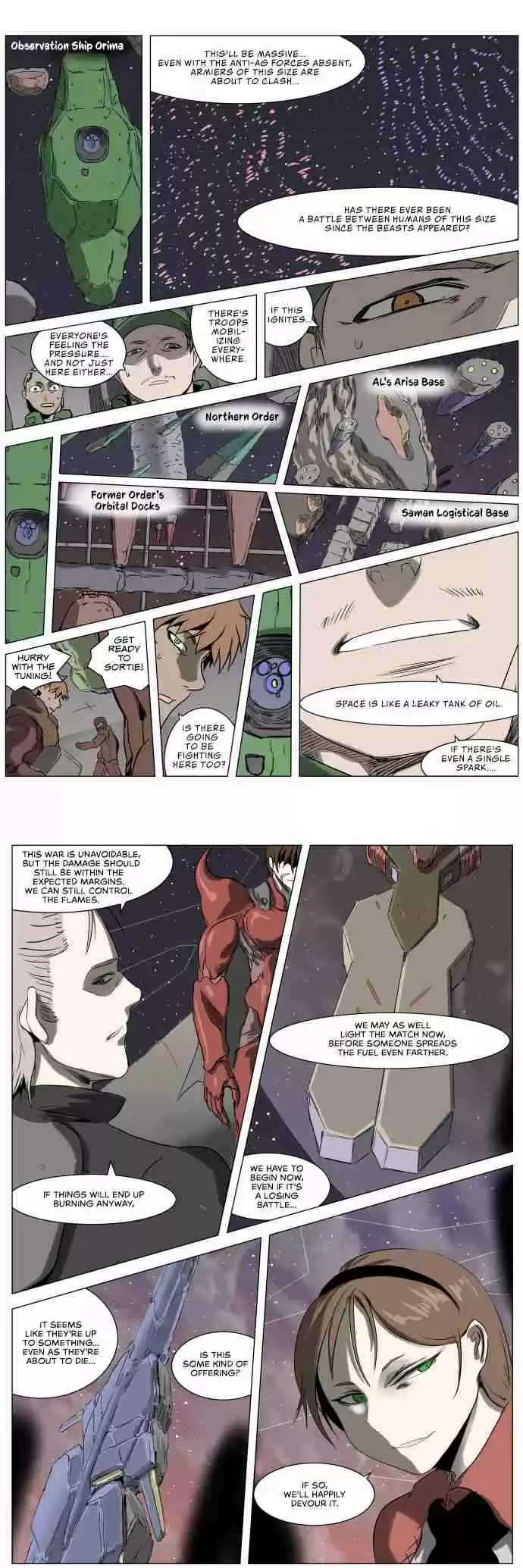 Knight Run Vol. 4 Ch. 220 Knight Fall Part 24 | A Human War