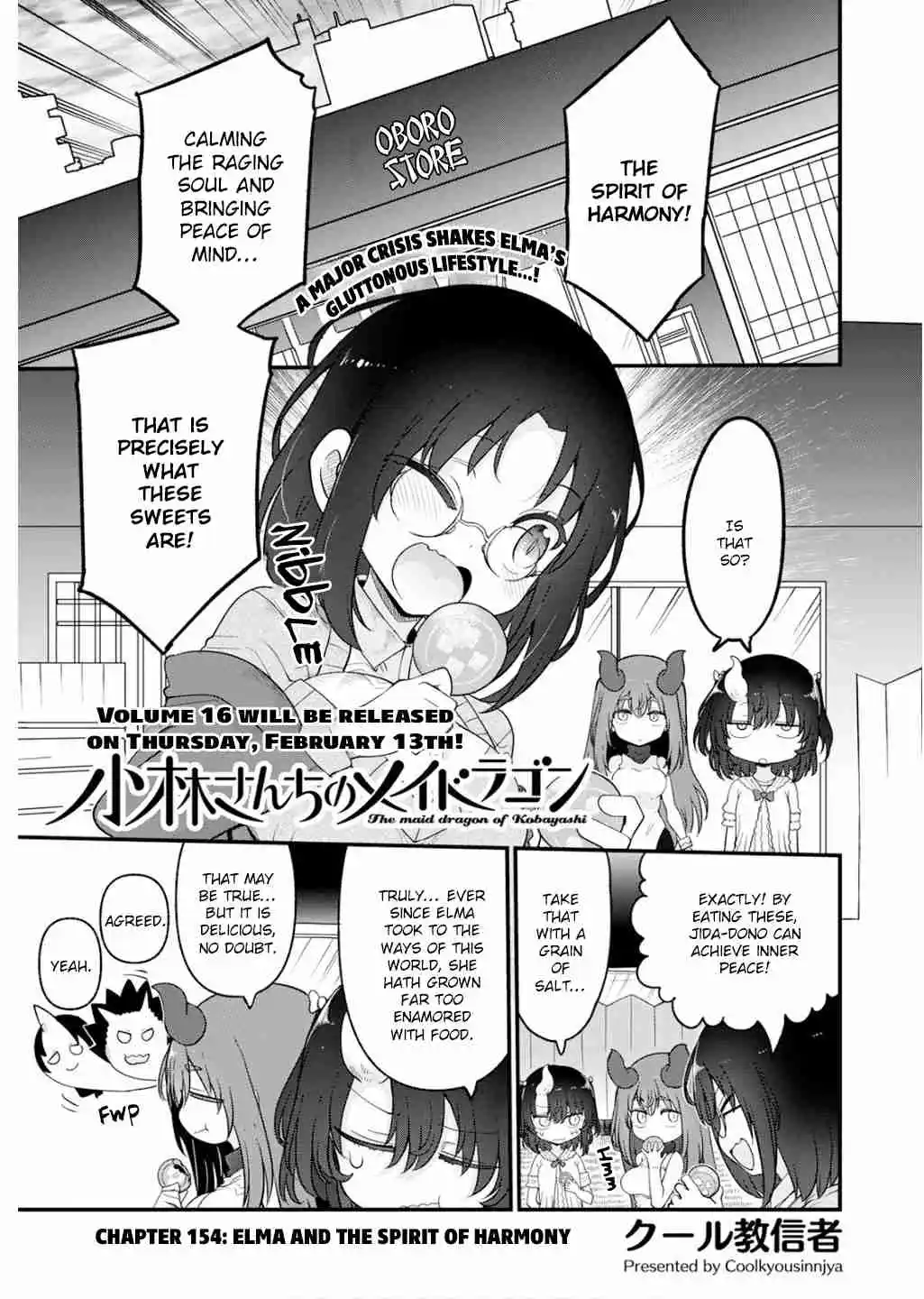 Kobayashi-san Chi no Maid Dragon 154