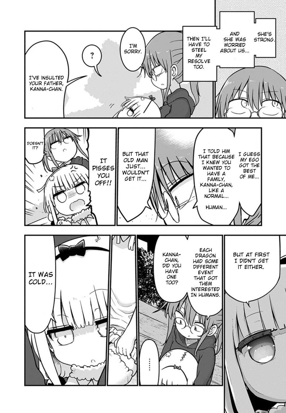Kobayashi san Chi no Maid Dragon Ch. 70 Kanna and The Park