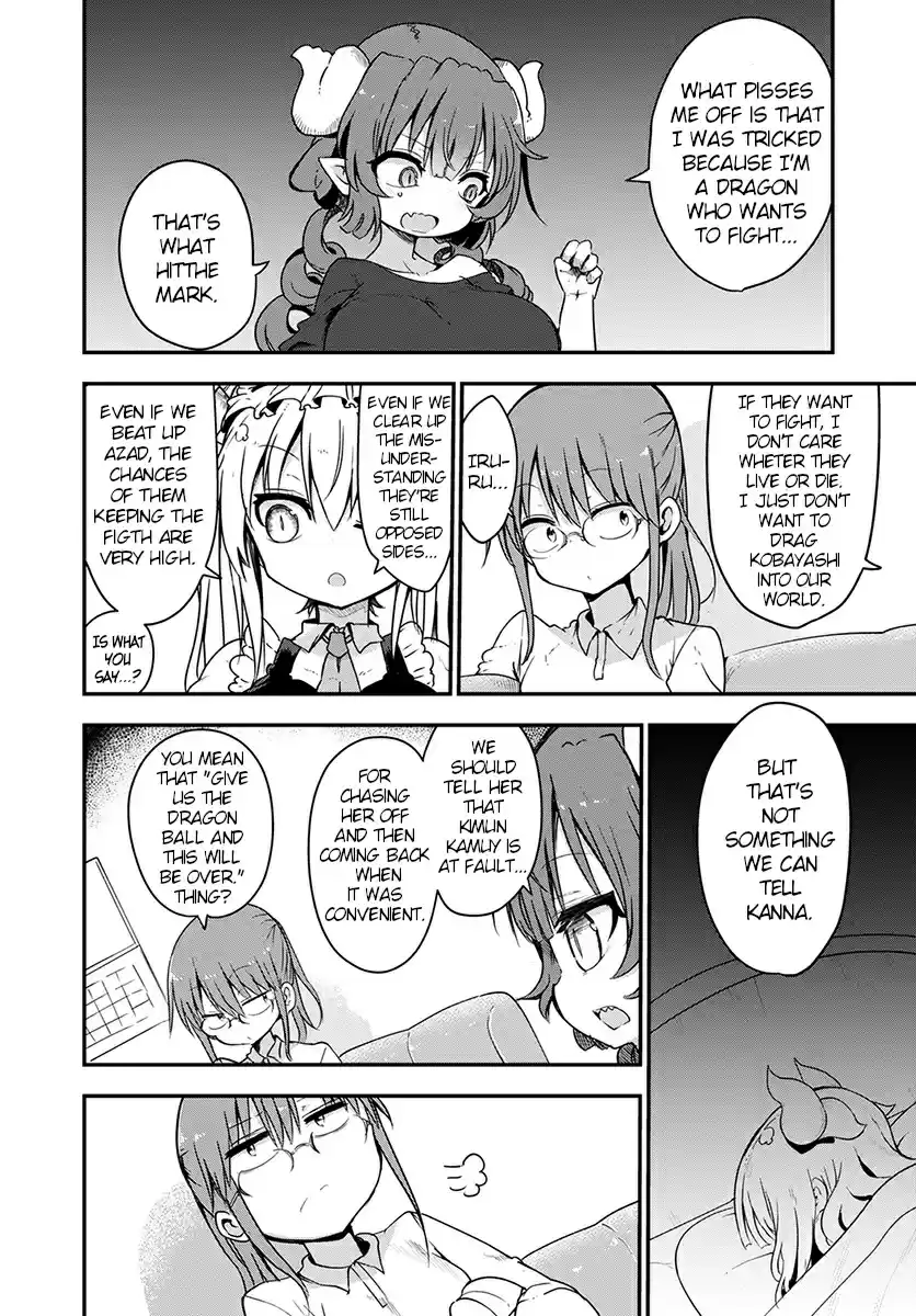 Kobayashi san Chi no Maid Dragon Ch. 73 Kanna and leaving letters