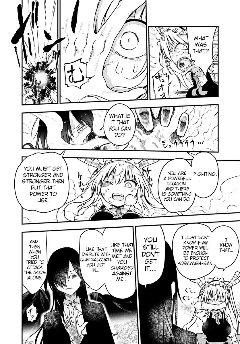 Kobayashi san Chi no Maid Dragon Ch. 73 Kanna and leaving letters