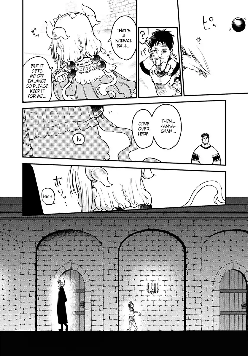 Kobayashi san Chi no Maid Dragon Ch. 74 Kanna and Saikawa